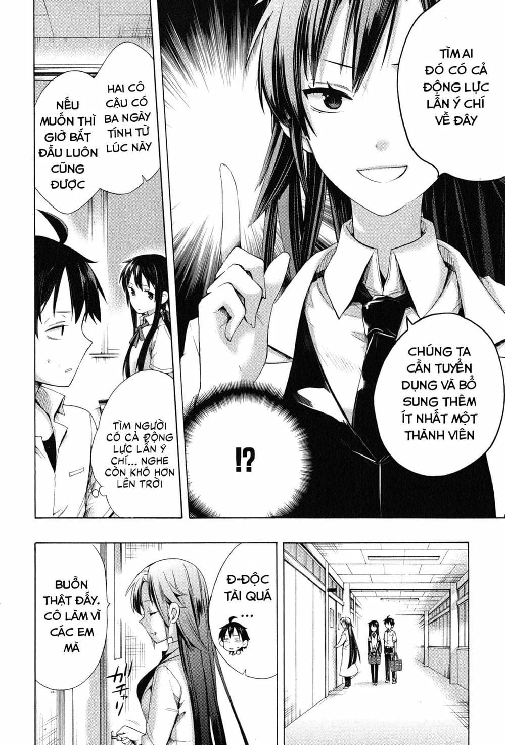 Truyện Tranh Chuyện Tình Thanh Xuân Bi Hài Của Tôi Quả Nhiên Là Sai Lầm - Oregairu trang 6