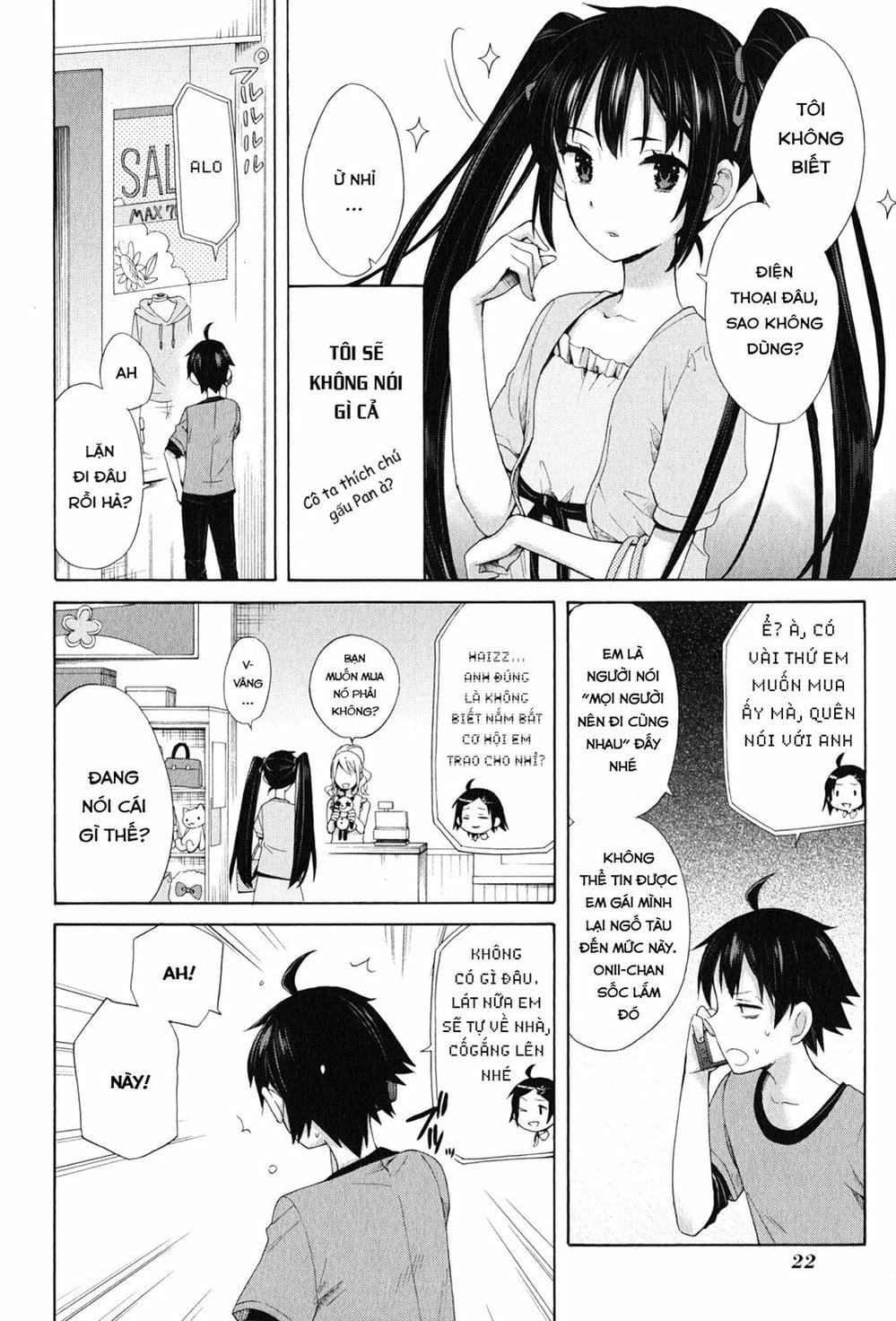Truyện Tranh Chuyện Tình Thanh Xuân Bi Hài Của Tôi Quả Nhiên Là Sai Lầm - Oregairu trang 6