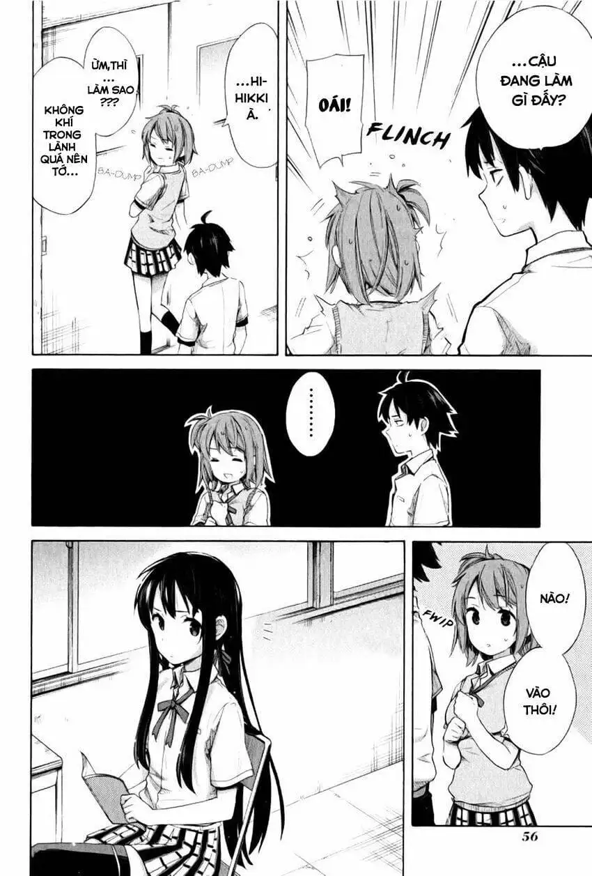 Truyện Tranh Chuyện Tình Thanh Xuân Bi Hài Của Tôi Quả Nhiên Là Sai Lầm - Oregairu trang 6