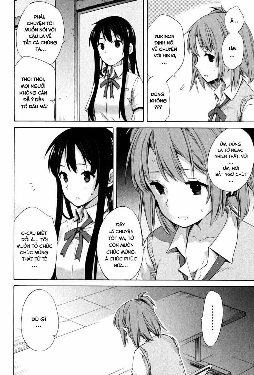 Truyện Tranh Chuyện Tình Thanh Xuân Bi Hài Của Tôi Quả Nhiên Là Sai Lầm - Oregairu trang 6