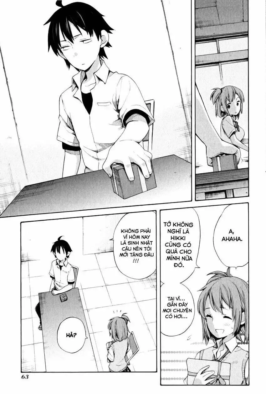 Truyện Tranh Chuyện Tình Thanh Xuân Bi Hài Của Tôi Quả Nhiên Là Sai Lầm - Oregairu trang 6