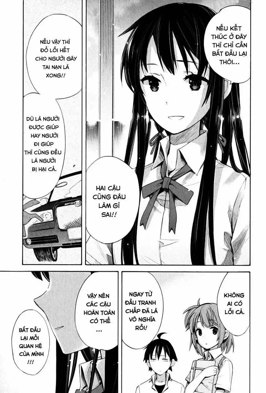 Truyện Tranh Chuyện Tình Thanh Xuân Bi Hài Của Tôi Quả Nhiên Là Sai Lầm - Oregairu trang 6