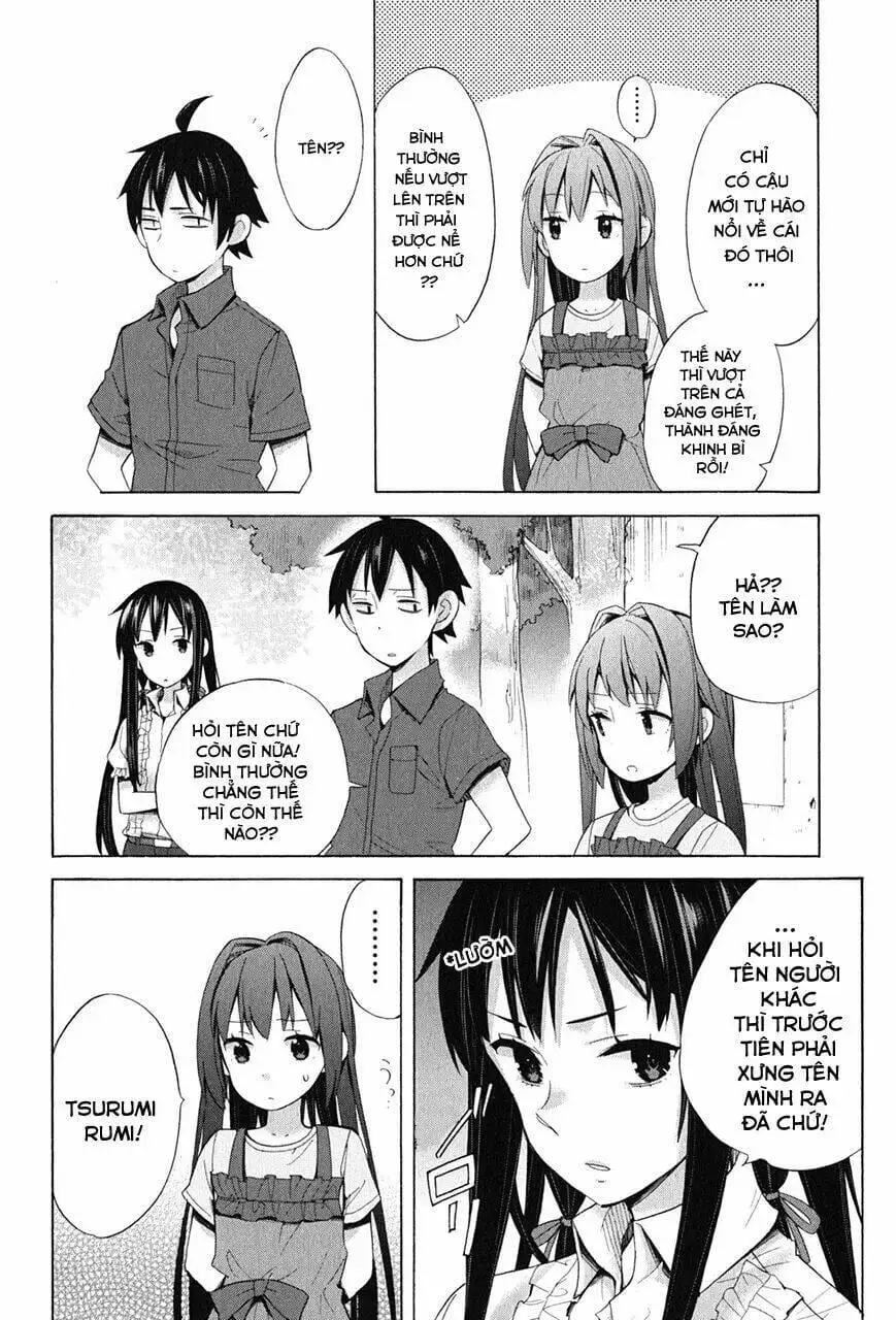 Truyện Tranh Chuyện Tình Thanh Xuân Bi Hài Của Tôi Quả Nhiên Là Sai Lầm - Oregairu trang 6