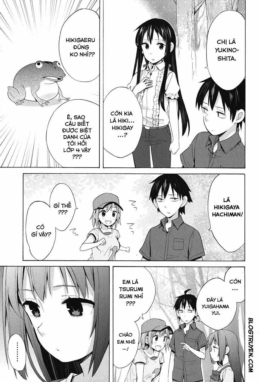 Truyện Tranh Chuyện Tình Thanh Xuân Bi Hài Của Tôi Quả Nhiên Là Sai Lầm - Oregairu trang 6