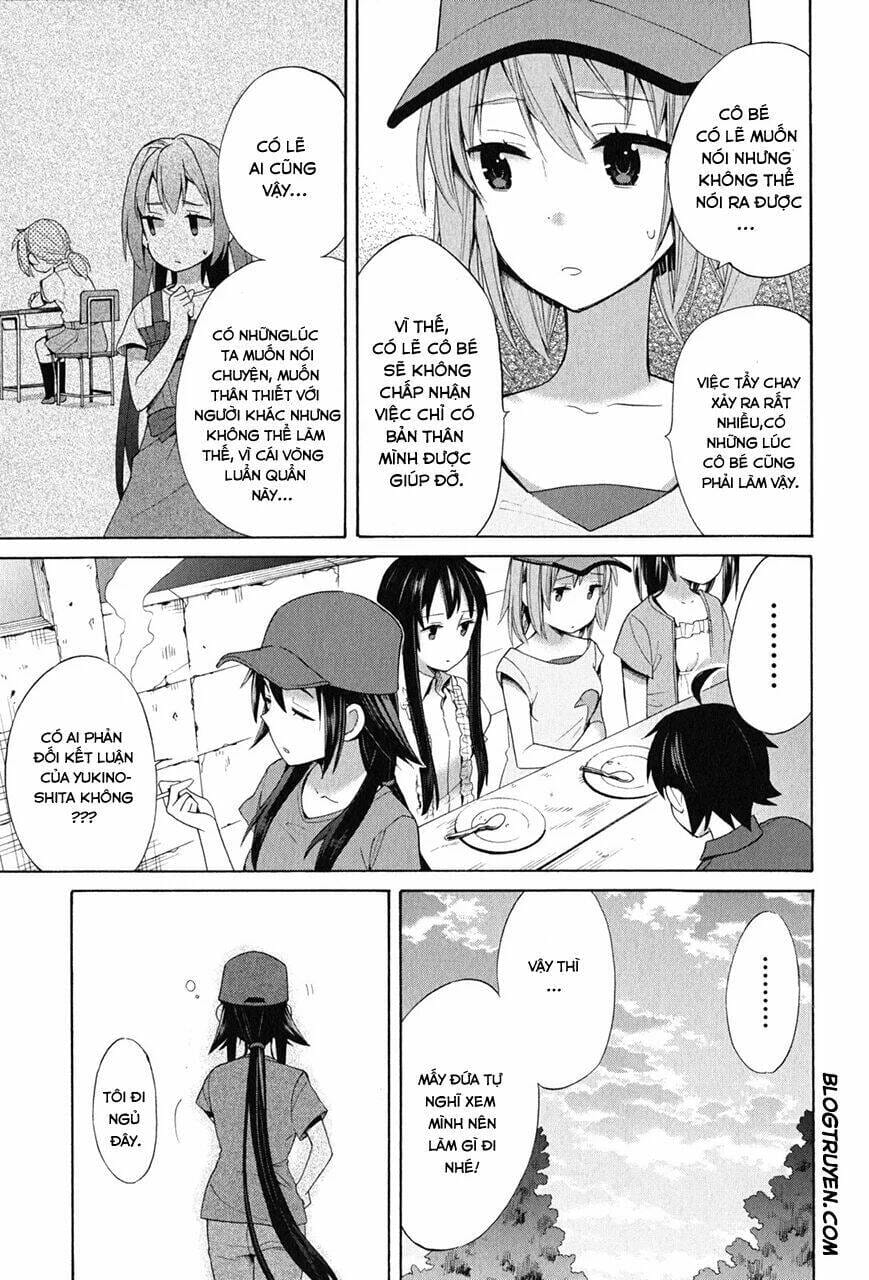 Truyện Tranh Chuyện Tình Thanh Xuân Bi Hài Của Tôi Quả Nhiên Là Sai Lầm - Oregairu trang 6