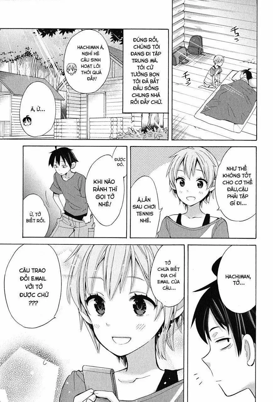 Truyện Tranh Chuyện Tình Thanh Xuân Bi Hài Của Tôi Quả Nhiên Là Sai Lầm - Oregairu trang 6