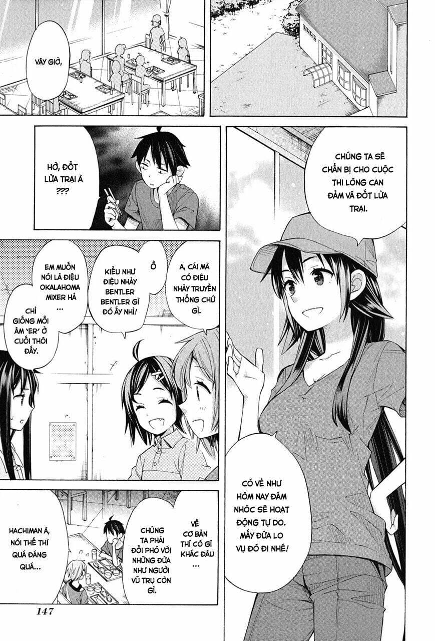 Truyện Tranh Chuyện Tình Thanh Xuân Bi Hài Của Tôi Quả Nhiên Là Sai Lầm - Oregairu trang 6