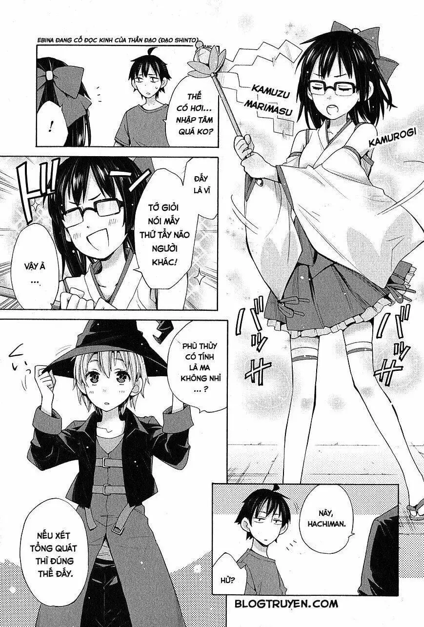 Truyện Tranh Chuyện Tình Thanh Xuân Bi Hài Của Tôi Quả Nhiên Là Sai Lầm - Oregairu trang 6