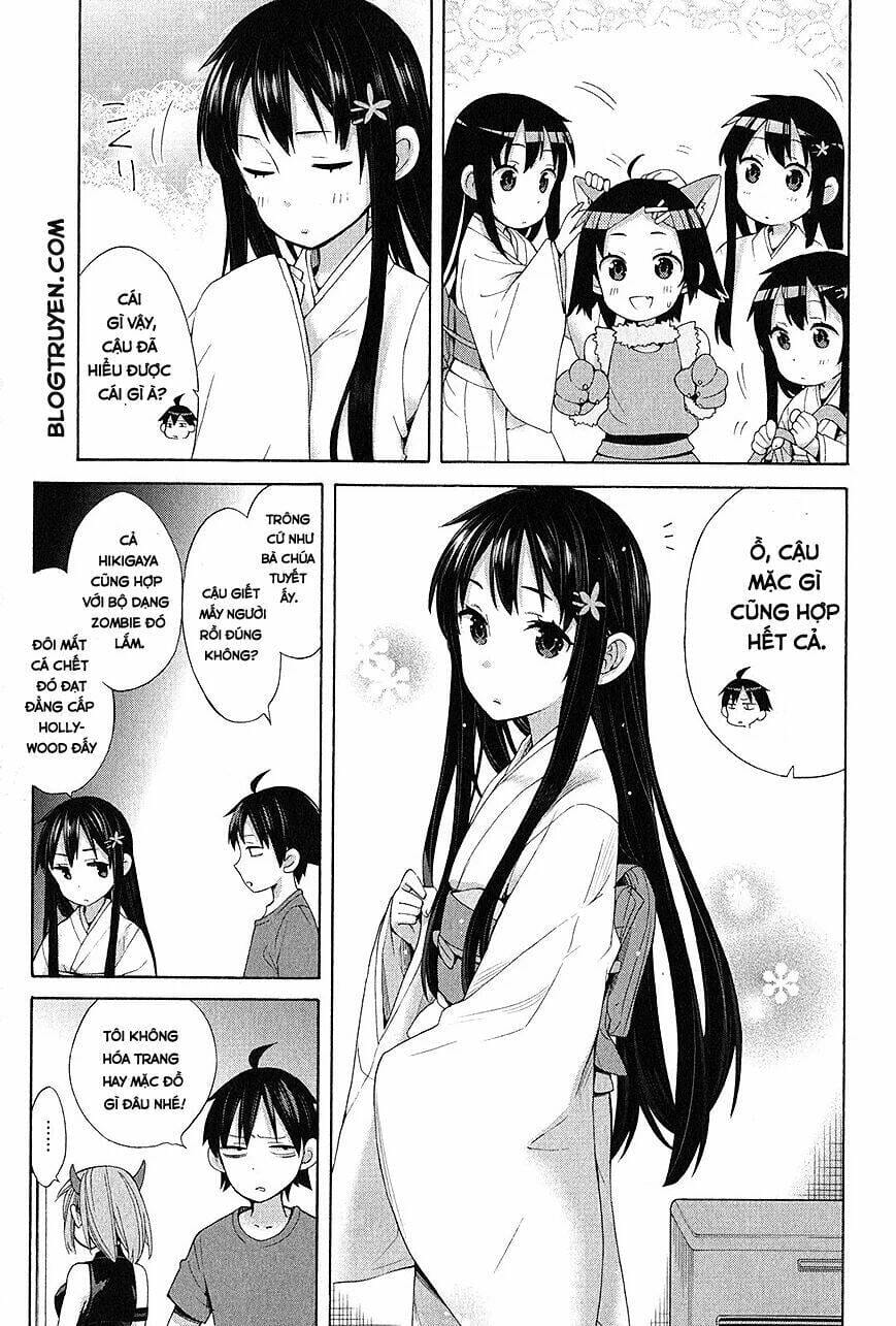 Truyện Tranh Chuyện Tình Thanh Xuân Bi Hài Của Tôi Quả Nhiên Là Sai Lầm - Oregairu trang 6