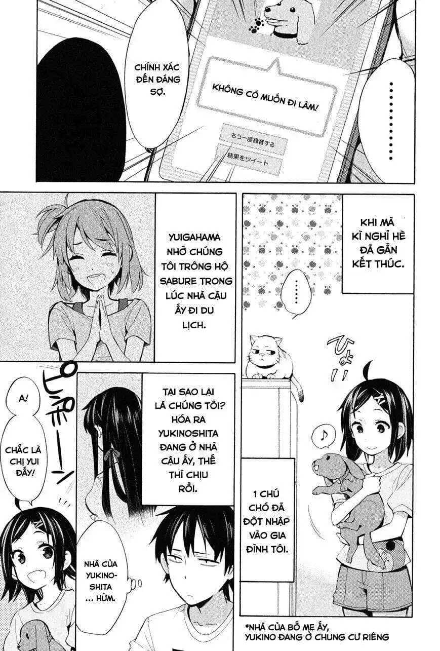 Truyện Tranh Chuyện Tình Thanh Xuân Bi Hài Của Tôi Quả Nhiên Là Sai Lầm - Oregairu trang 6