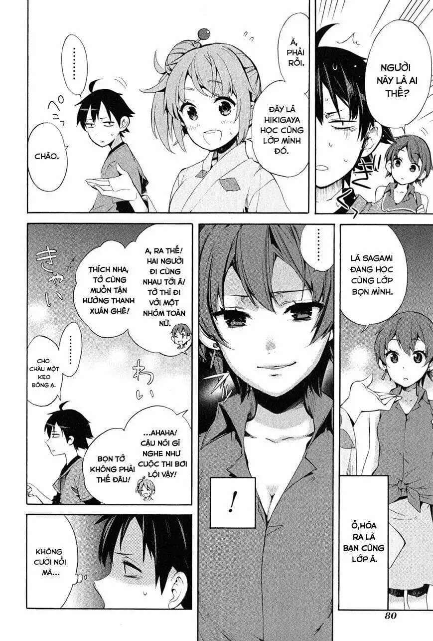 Truyện Tranh Chuyện Tình Thanh Xuân Bi Hài Của Tôi Quả Nhiên Là Sai Lầm - Oregairu trang 6