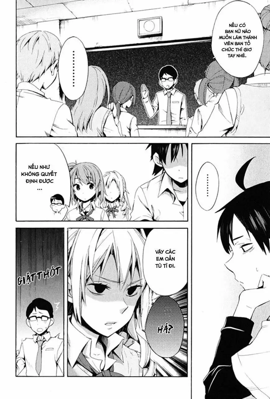 Truyện Tranh Chuyện Tình Thanh Xuân Bi Hài Của Tôi Quả Nhiên Là Sai Lầm - Oregairu trang 6