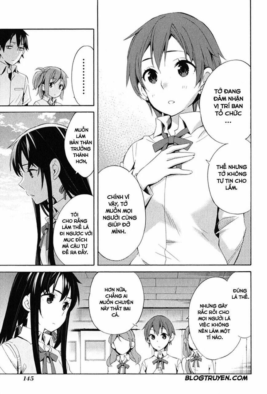 Truyện Tranh Chuyện Tình Thanh Xuân Bi Hài Của Tôi Quả Nhiên Là Sai Lầm - Oregairu trang 6