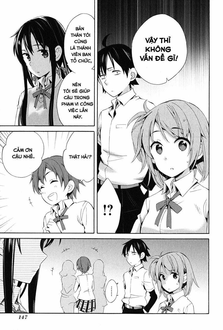 Truyện Tranh Chuyện Tình Thanh Xuân Bi Hài Của Tôi Quả Nhiên Là Sai Lầm - Oregairu trang 6