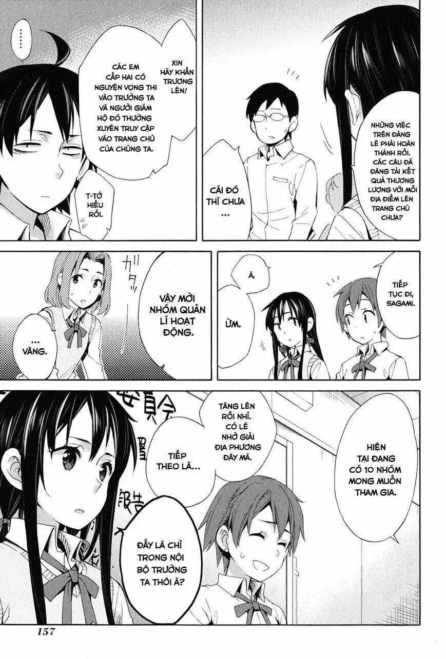 Truyện Tranh Chuyện Tình Thanh Xuân Bi Hài Của Tôi Quả Nhiên Là Sai Lầm - Oregairu trang 6