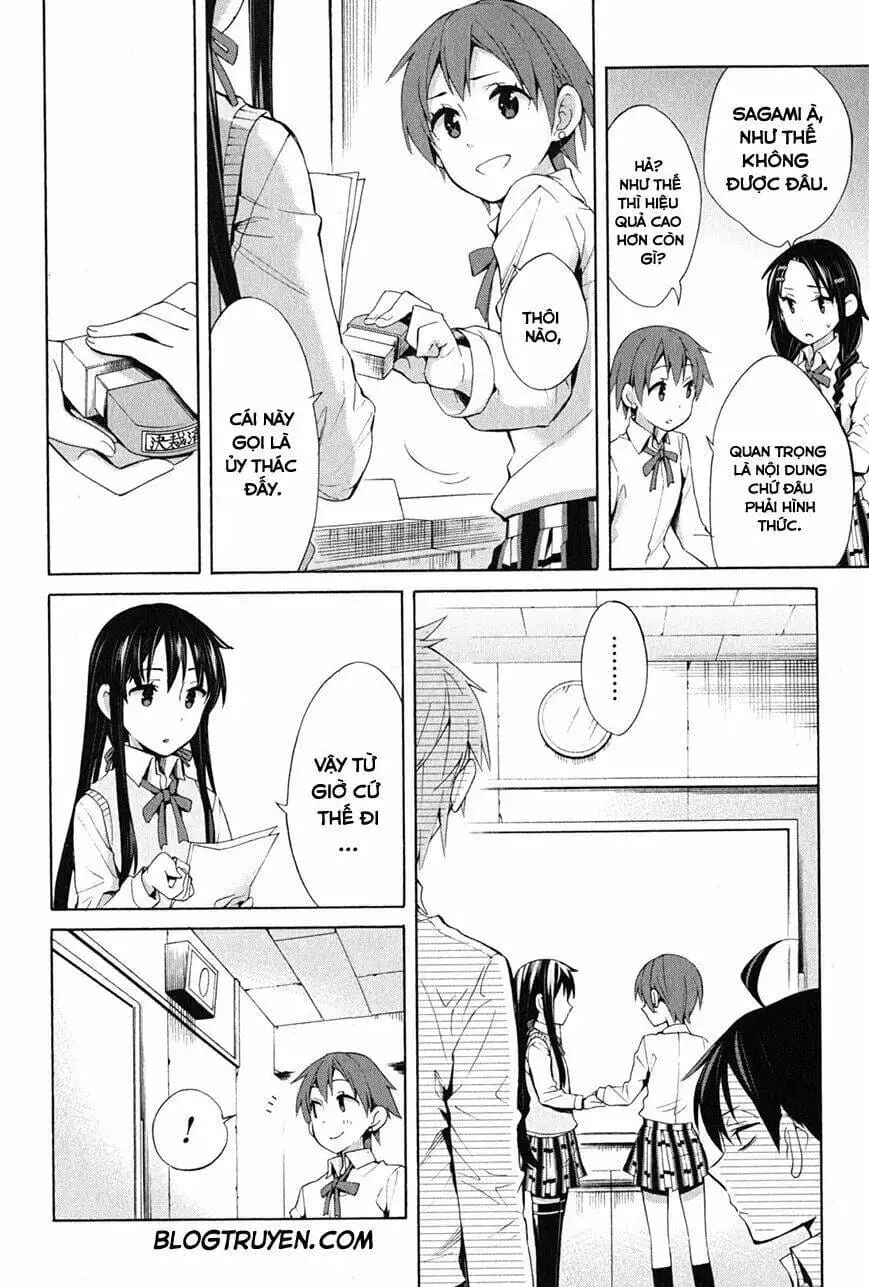 Truyện Tranh Chuyện Tình Thanh Xuân Bi Hài Của Tôi Quả Nhiên Là Sai Lầm - Oregairu trang 6