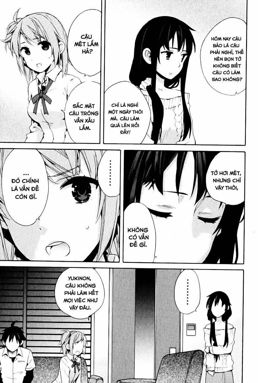 Truyện Tranh Chuyện Tình Thanh Xuân Bi Hài Của Tôi Quả Nhiên Là Sai Lầm - Oregairu trang 6
