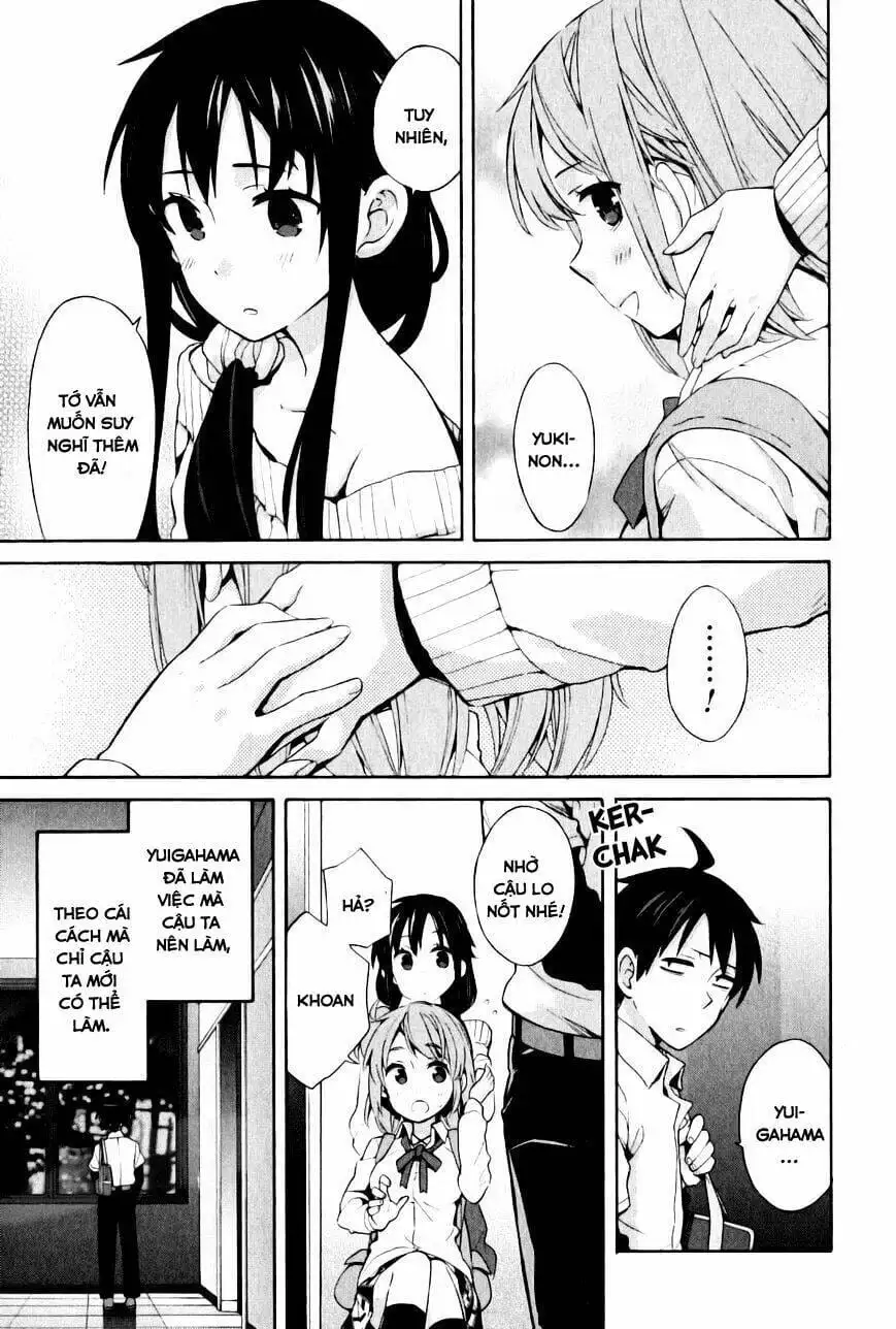 Truyện Tranh Chuyện Tình Thanh Xuân Bi Hài Của Tôi Quả Nhiên Là Sai Lầm - Oregairu trang 6