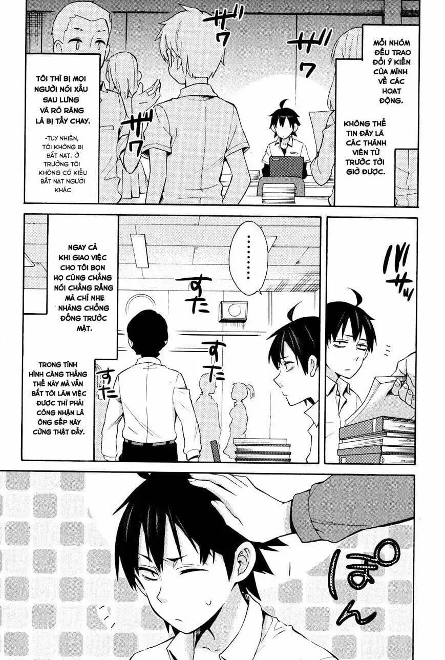 Truyện Tranh Chuyện Tình Thanh Xuân Bi Hài Của Tôi Quả Nhiên Là Sai Lầm - Oregairu trang 6