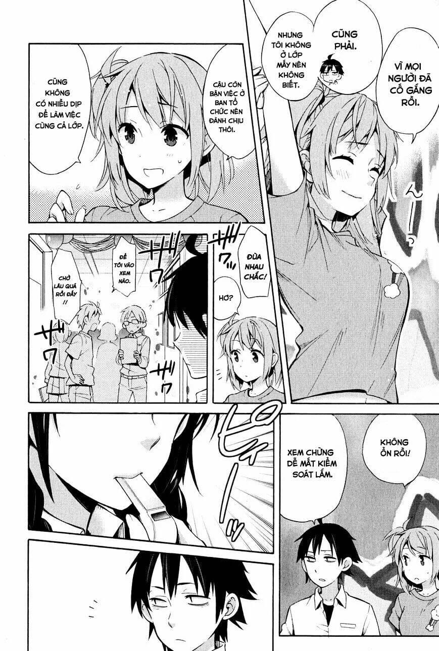 Truyện Tranh Chuyện Tình Thanh Xuân Bi Hài Của Tôi Quả Nhiên Là Sai Lầm - Oregairu trang 6