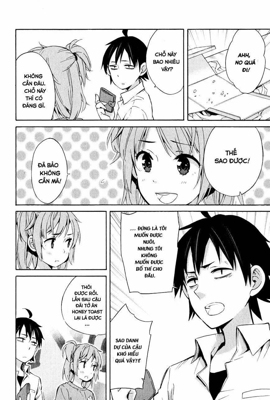 Truyện Tranh Chuyện Tình Thanh Xuân Bi Hài Của Tôi Quả Nhiên Là Sai Lầm - Oregairu trang 6