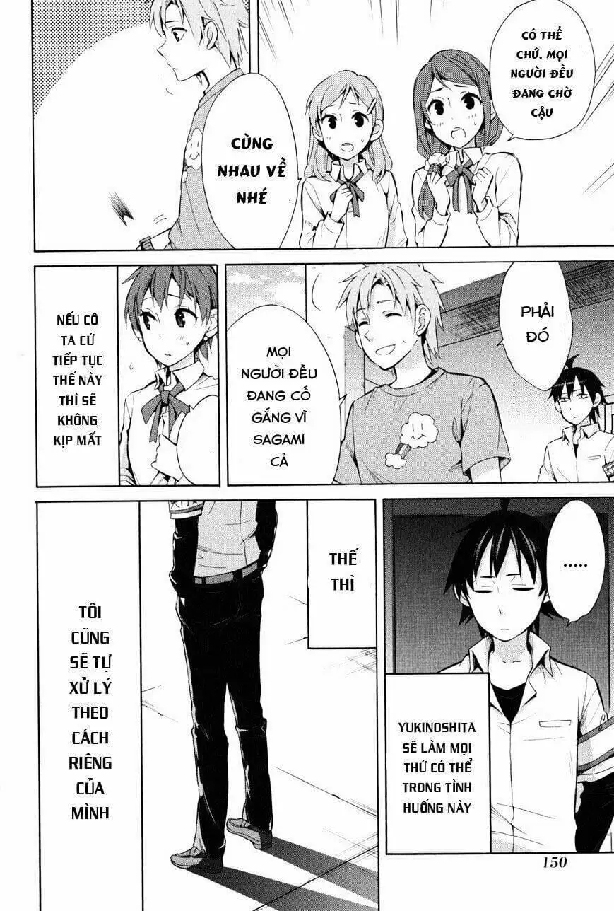 Truyện Tranh Chuyện Tình Thanh Xuân Bi Hài Của Tôi Quả Nhiên Là Sai Lầm - Oregairu trang 6