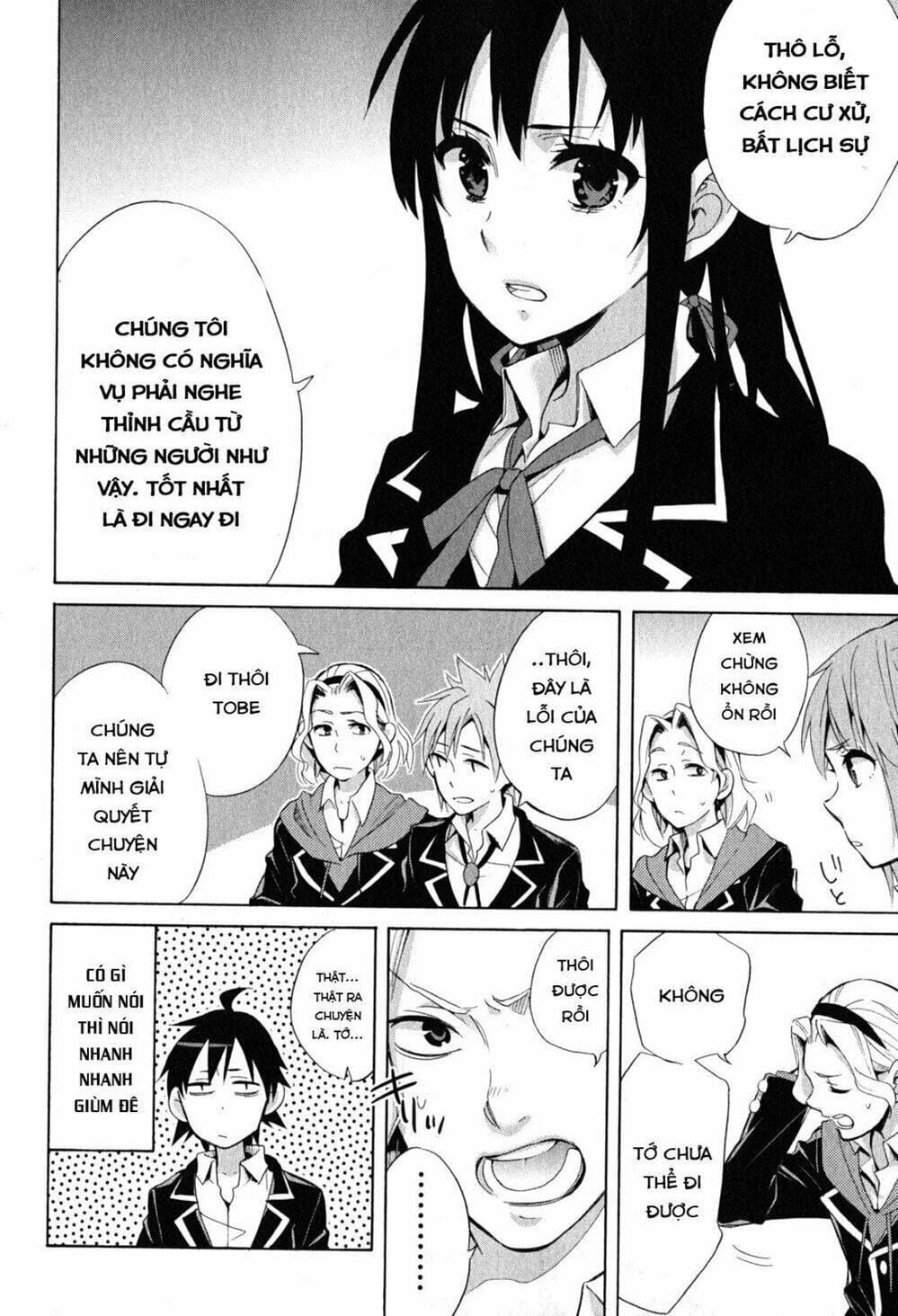 Truyện Tranh Chuyện Tình Thanh Xuân Bi Hài Của Tôi Quả Nhiên Là Sai Lầm - Oregairu trang 6