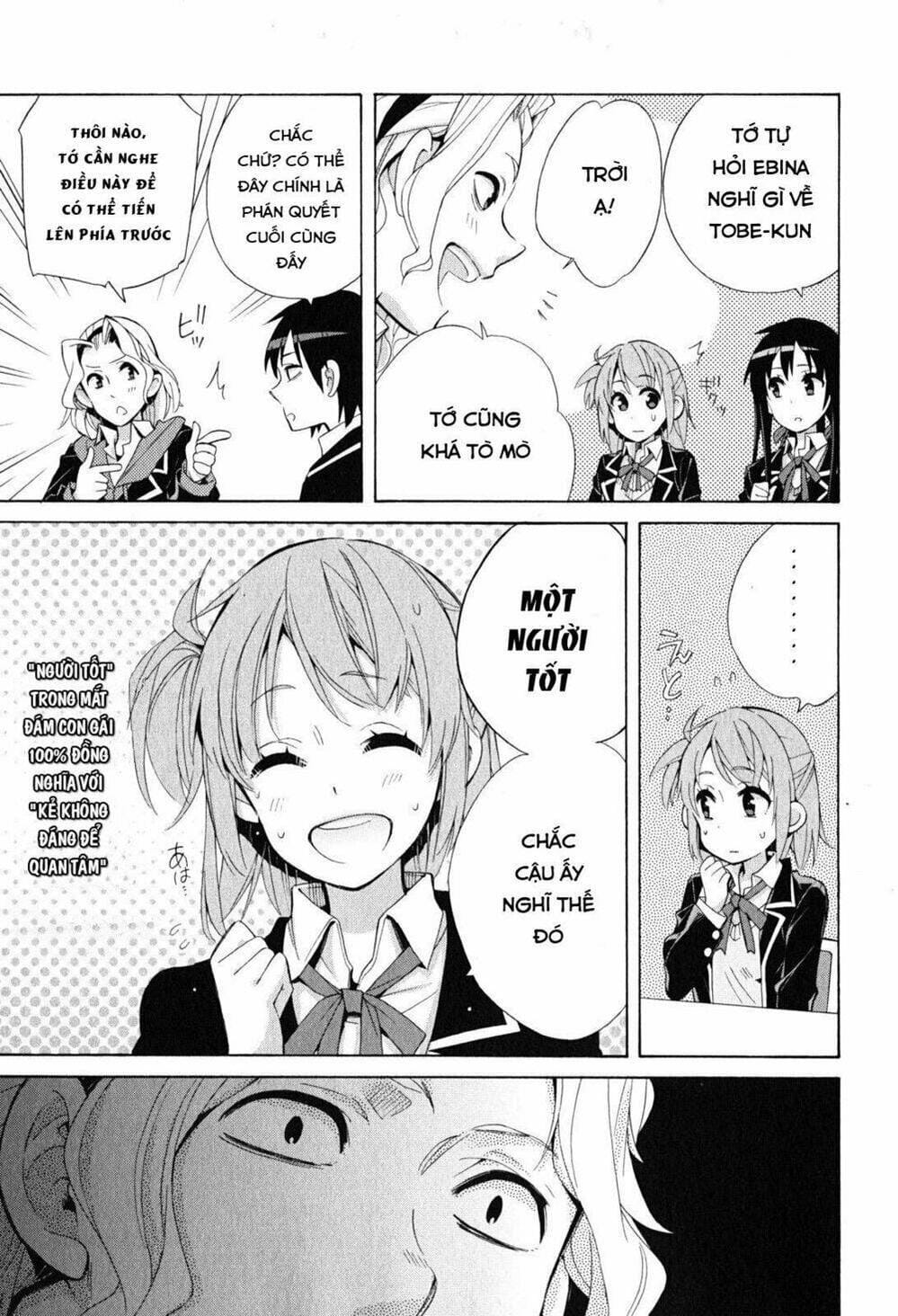 Truyện Tranh Chuyện Tình Thanh Xuân Bi Hài Của Tôi Quả Nhiên Là Sai Lầm - Oregairu trang 6
