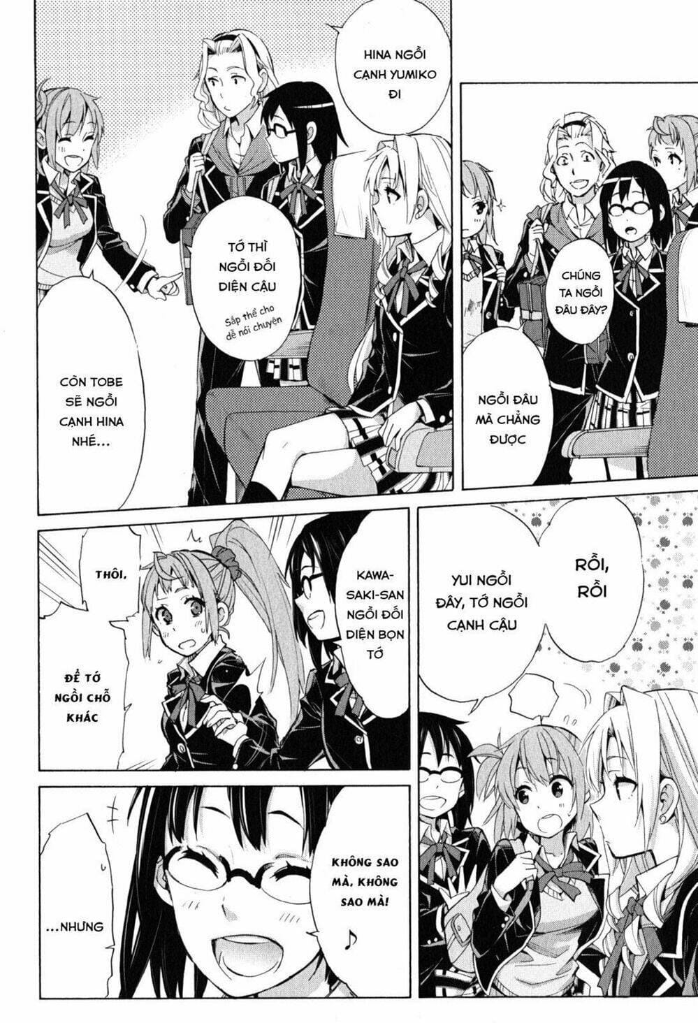 Truyện Tranh Chuyện Tình Thanh Xuân Bi Hài Của Tôi Quả Nhiên Là Sai Lầm - Oregairu trang 6