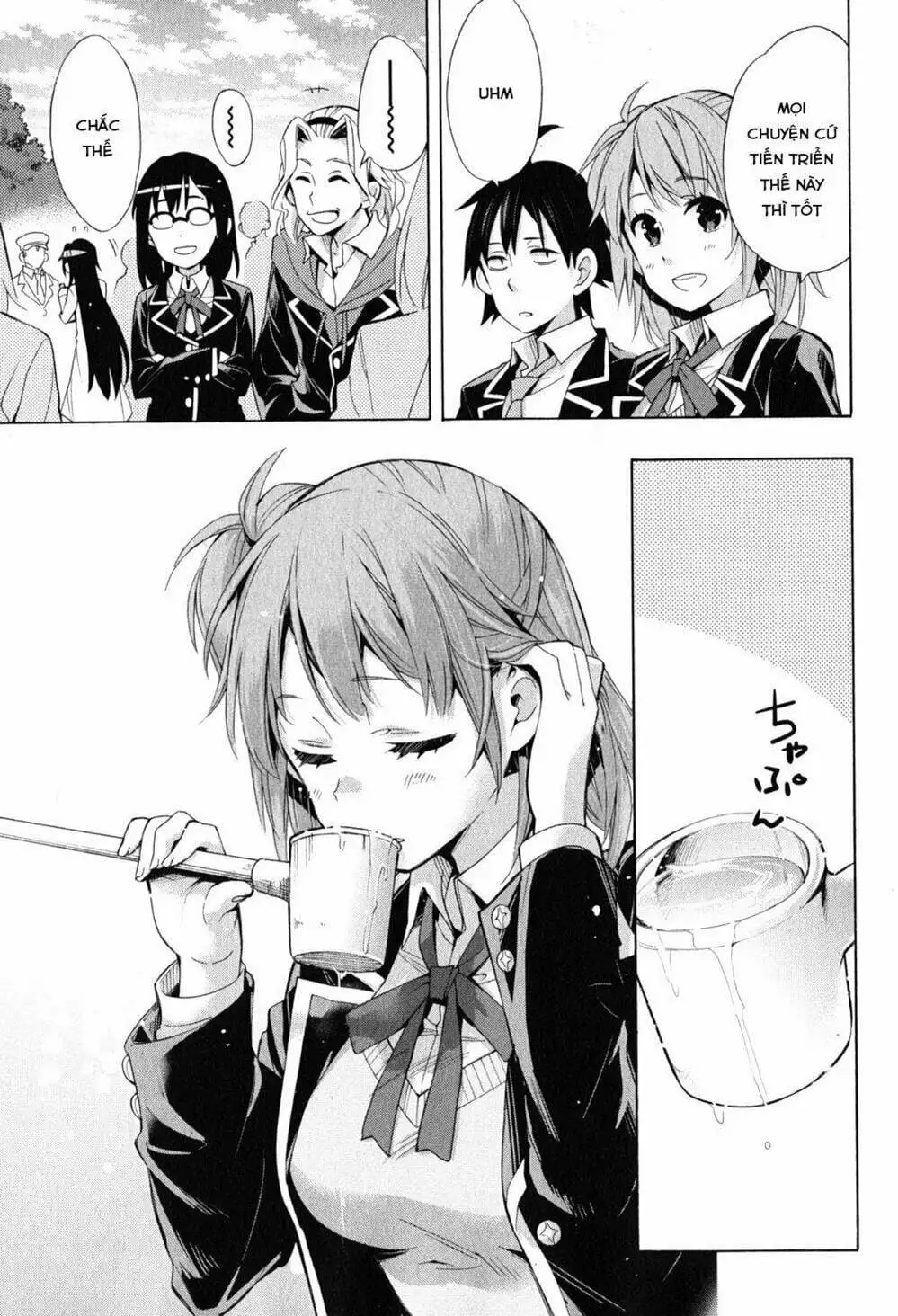 Truyện Tranh Chuyện Tình Thanh Xuân Bi Hài Của Tôi Quả Nhiên Là Sai Lầm - Oregairu trang 6