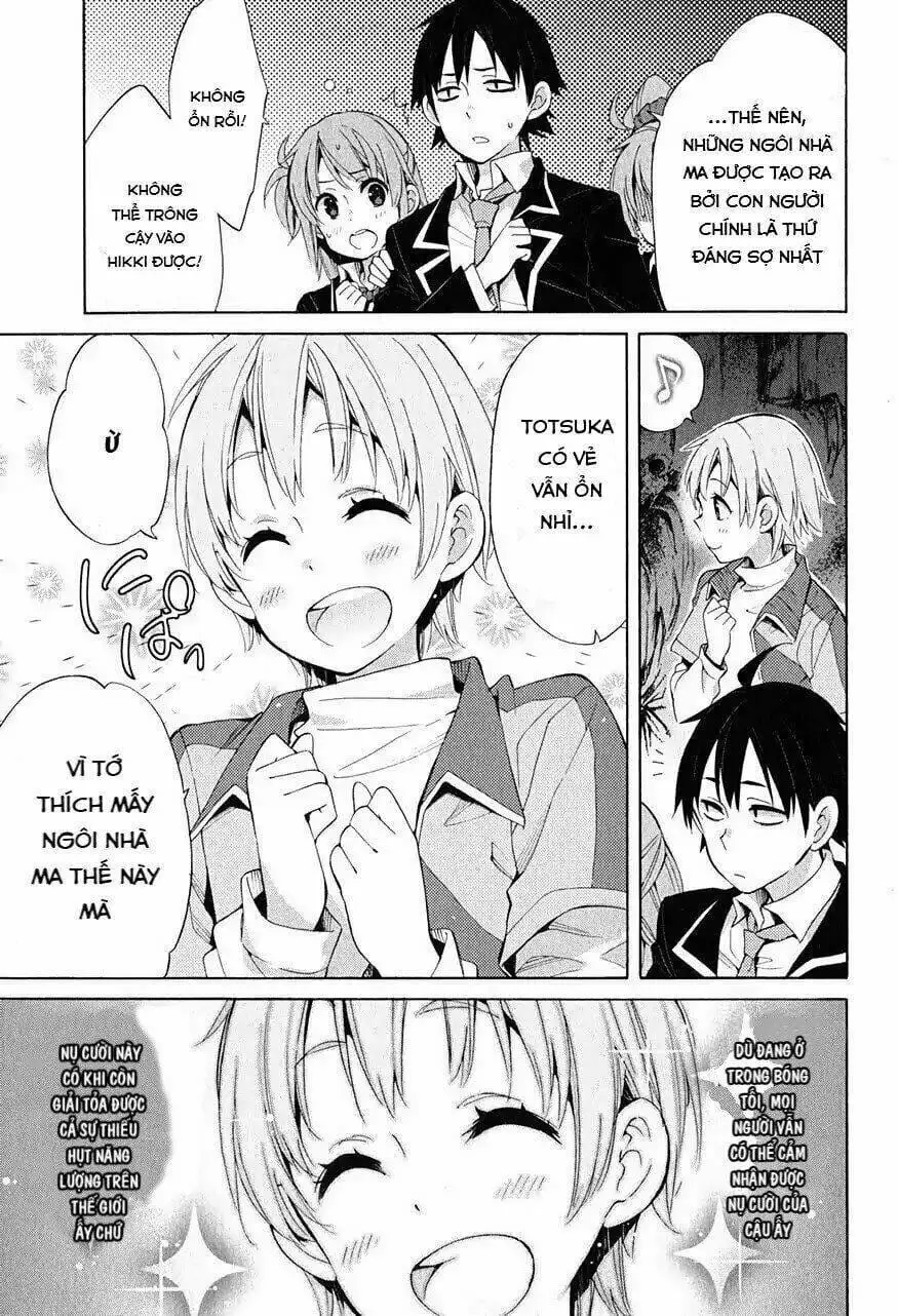 Truyện Tranh Chuyện Tình Thanh Xuân Bi Hài Của Tôi Quả Nhiên Là Sai Lầm - Oregairu trang 6