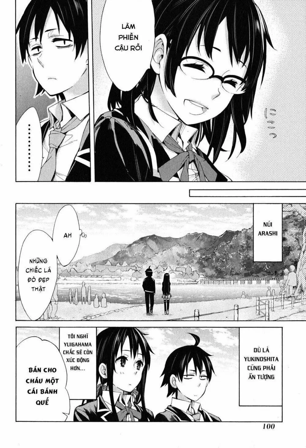 Truyện Tranh Chuyện Tình Thanh Xuân Bi Hài Của Tôi Quả Nhiên Là Sai Lầm - Oregairu trang 6