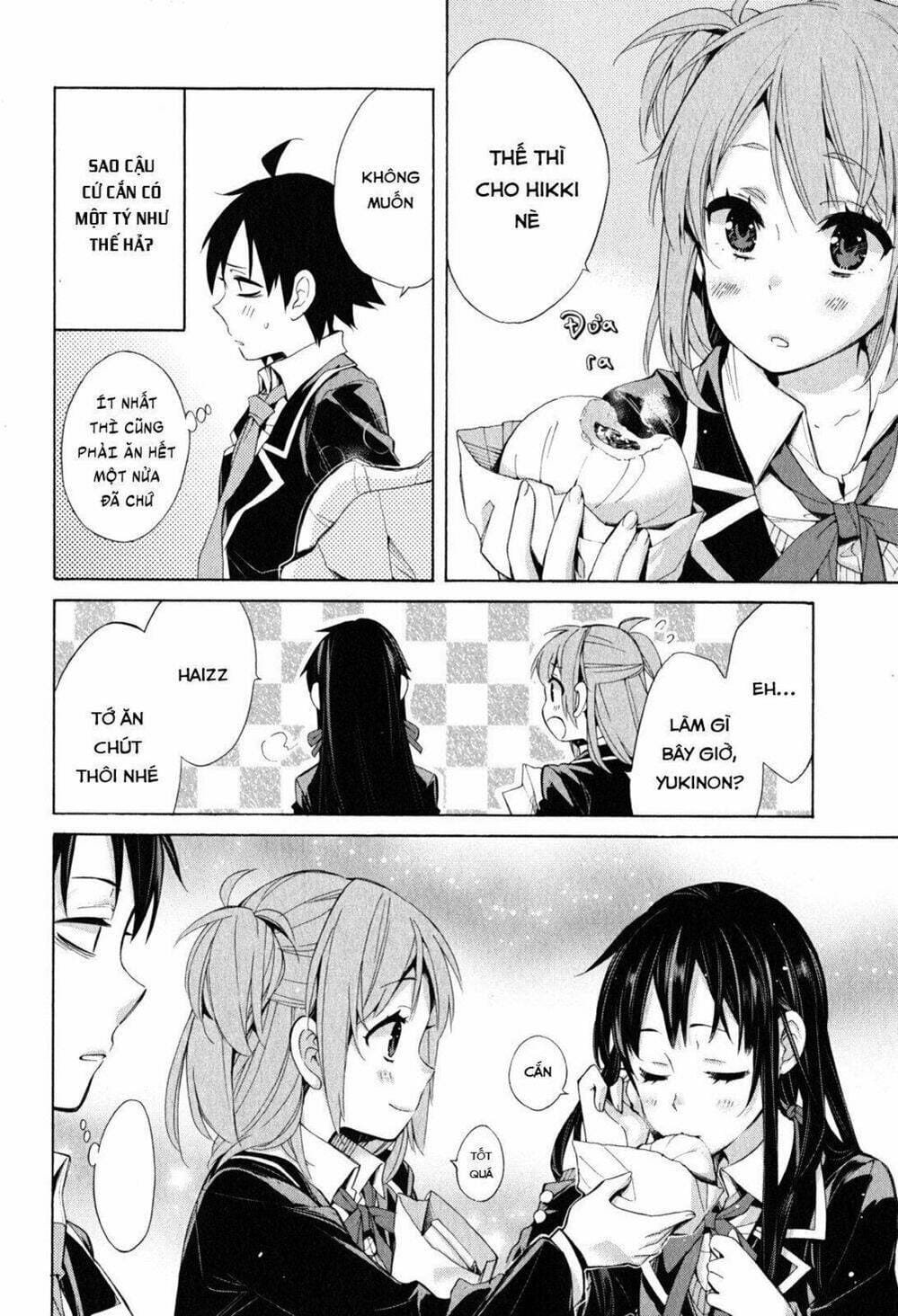Truyện Tranh Chuyện Tình Thanh Xuân Bi Hài Của Tôi Quả Nhiên Là Sai Lầm - Oregairu trang 6