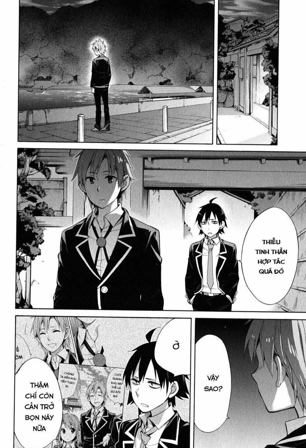 Truyện Tranh Chuyện Tình Thanh Xuân Bi Hài Của Tôi Quả Nhiên Là Sai Lầm - Oregairu trang 6