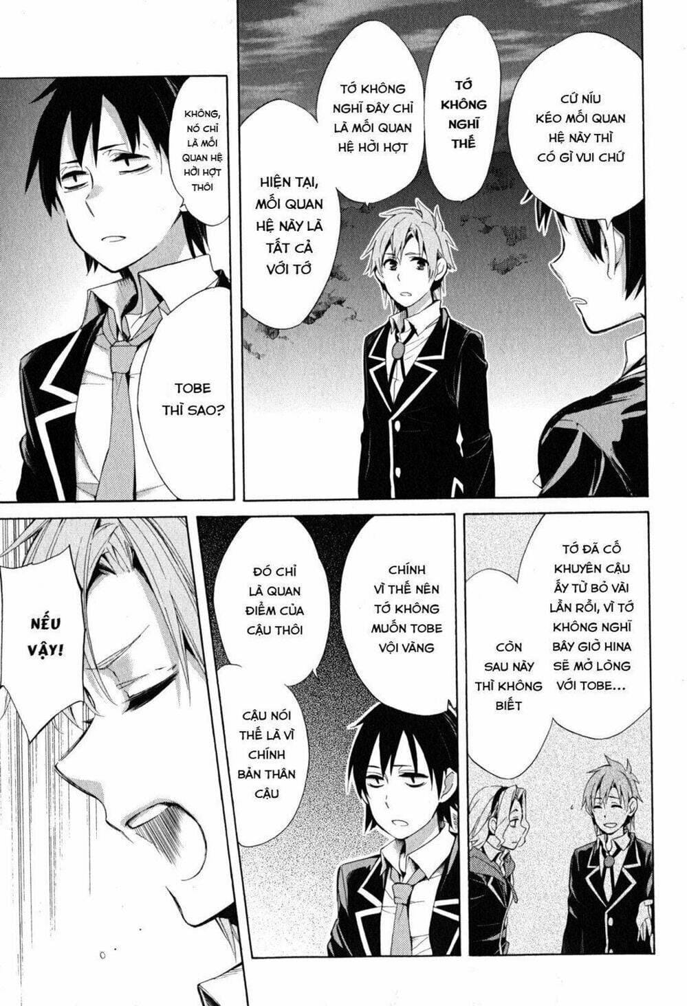 Truyện Tranh Chuyện Tình Thanh Xuân Bi Hài Của Tôi Quả Nhiên Là Sai Lầm - Oregairu trang 6