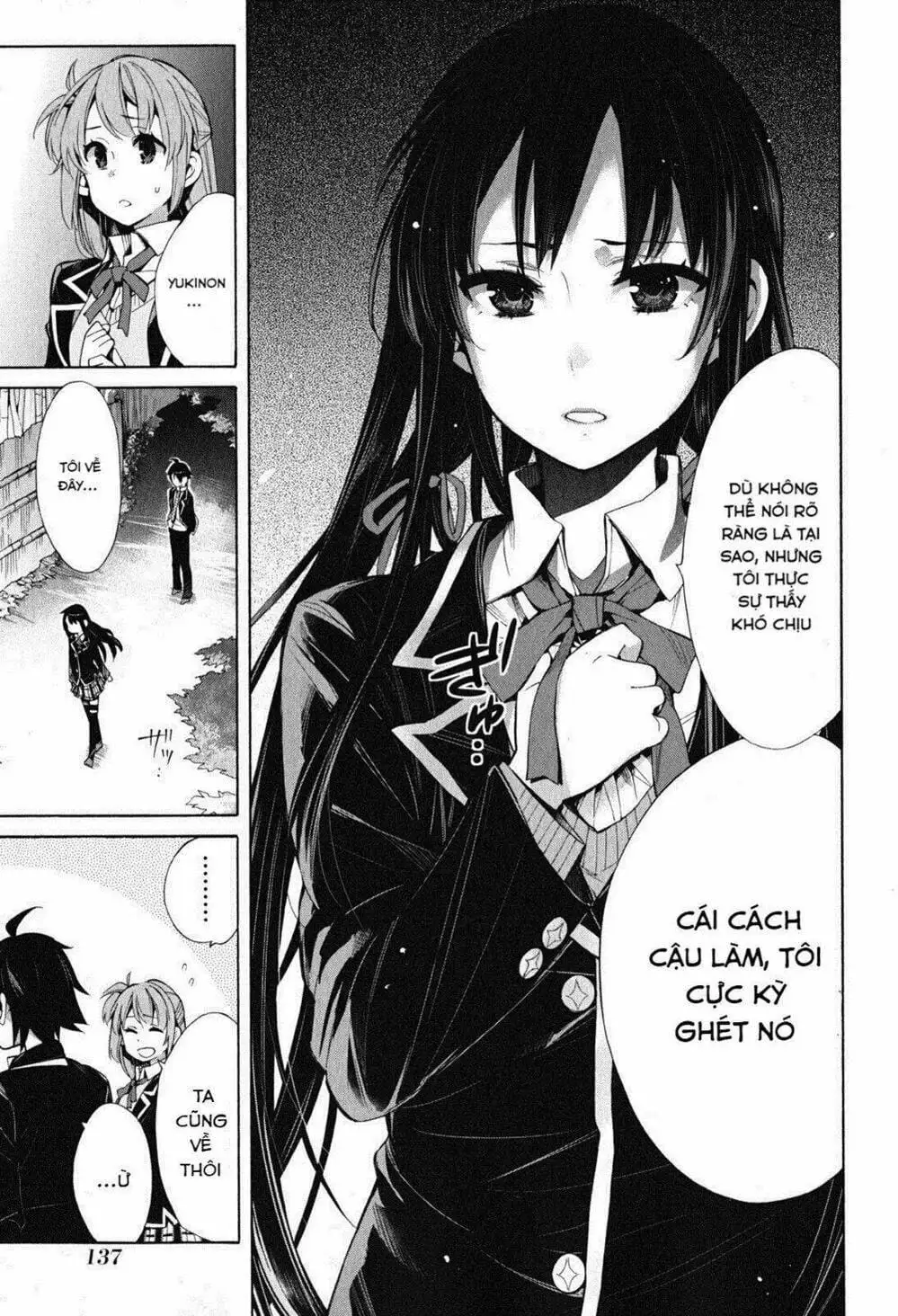 Truyện Tranh Chuyện Tình Thanh Xuân Bi Hài Của Tôi Quả Nhiên Là Sai Lầm - Oregairu trang 6