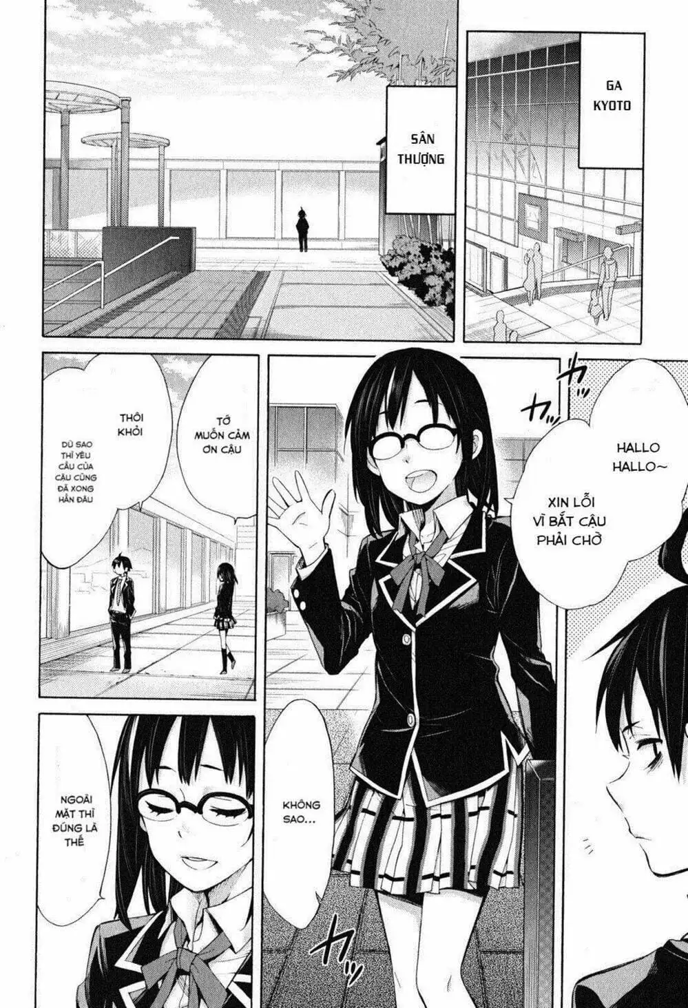 Truyện Tranh Chuyện Tình Thanh Xuân Bi Hài Của Tôi Quả Nhiên Là Sai Lầm - Oregairu trang 6