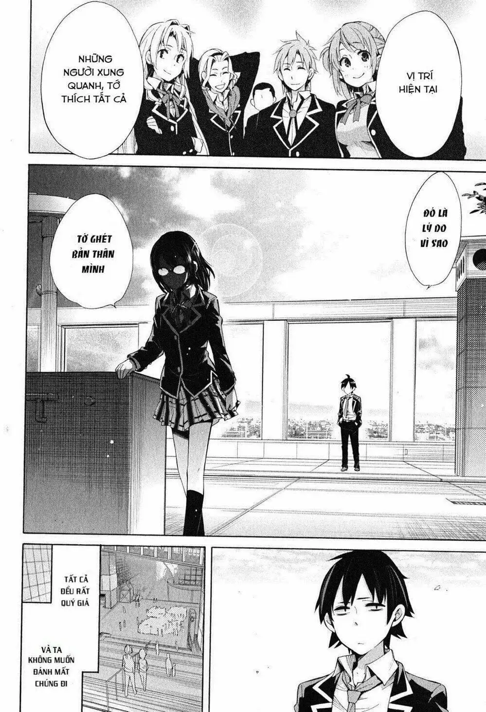 Truyện Tranh Chuyện Tình Thanh Xuân Bi Hài Của Tôi Quả Nhiên Là Sai Lầm - Oregairu trang 6