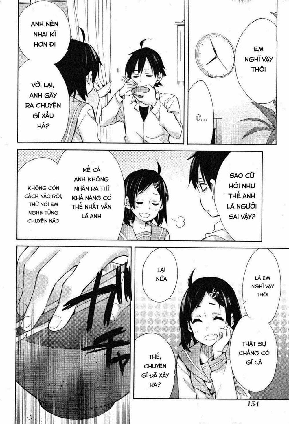 Truyện Tranh Chuyện Tình Thanh Xuân Bi Hài Của Tôi Quả Nhiên Là Sai Lầm - Oregairu trang 6