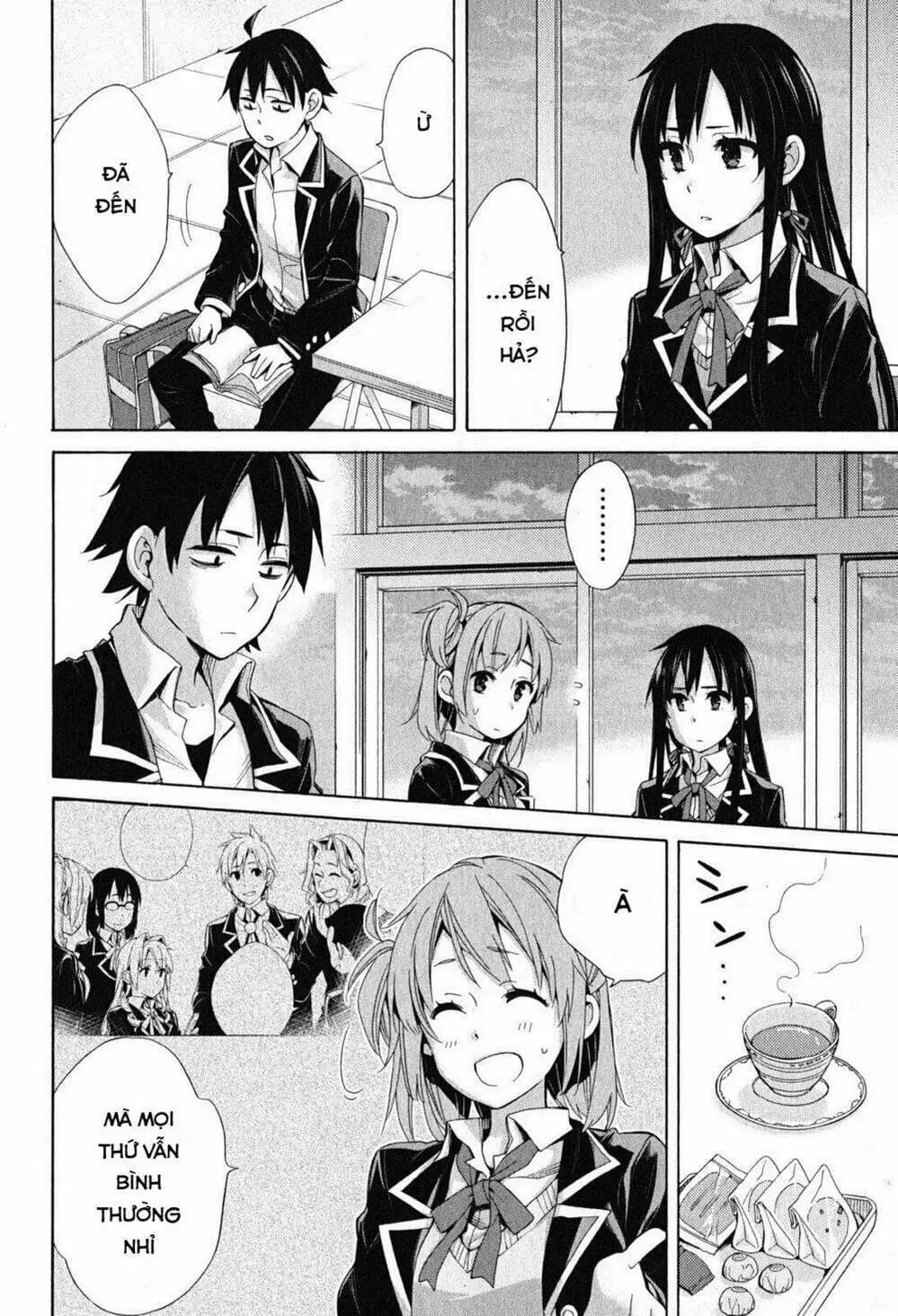 Truyện Tranh Chuyện Tình Thanh Xuân Bi Hài Của Tôi Quả Nhiên Là Sai Lầm - Oregairu trang 6
