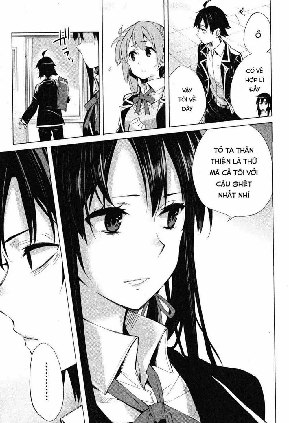 Truyện Tranh Chuyện Tình Thanh Xuân Bi Hài Của Tôi Quả Nhiên Là Sai Lầm - Oregairu trang 6