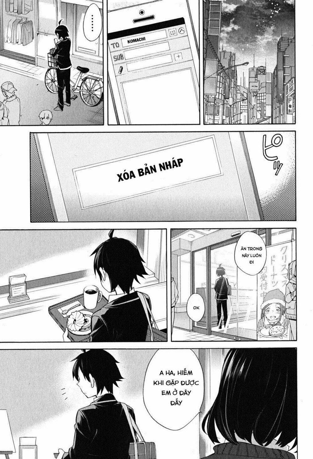 Truyện Tranh Chuyện Tình Thanh Xuân Bi Hài Của Tôi Quả Nhiên Là Sai Lầm - Oregairu trang 6