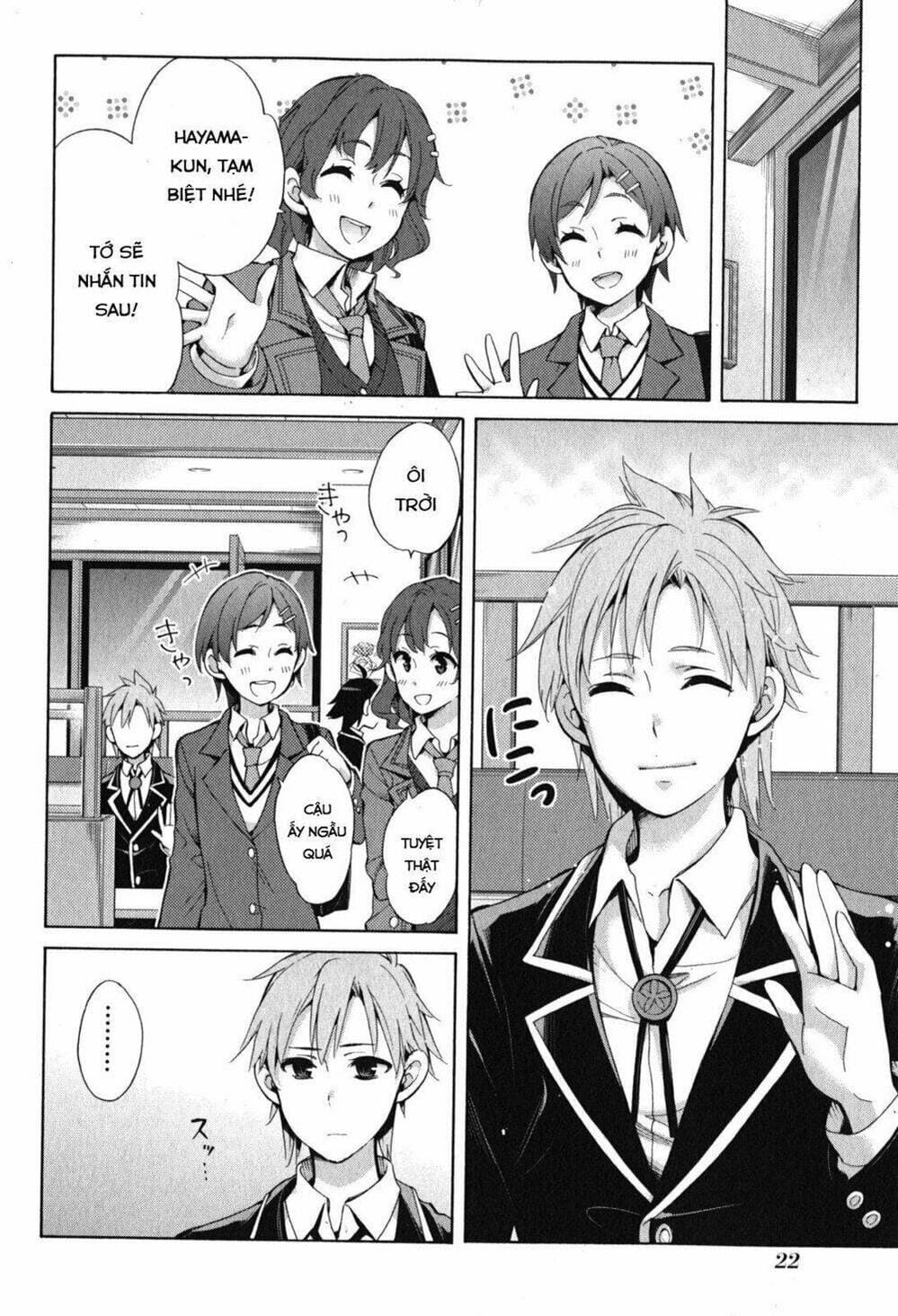 Truyện Tranh Chuyện Tình Thanh Xuân Bi Hài Của Tôi Quả Nhiên Là Sai Lầm - Oregairu trang 6