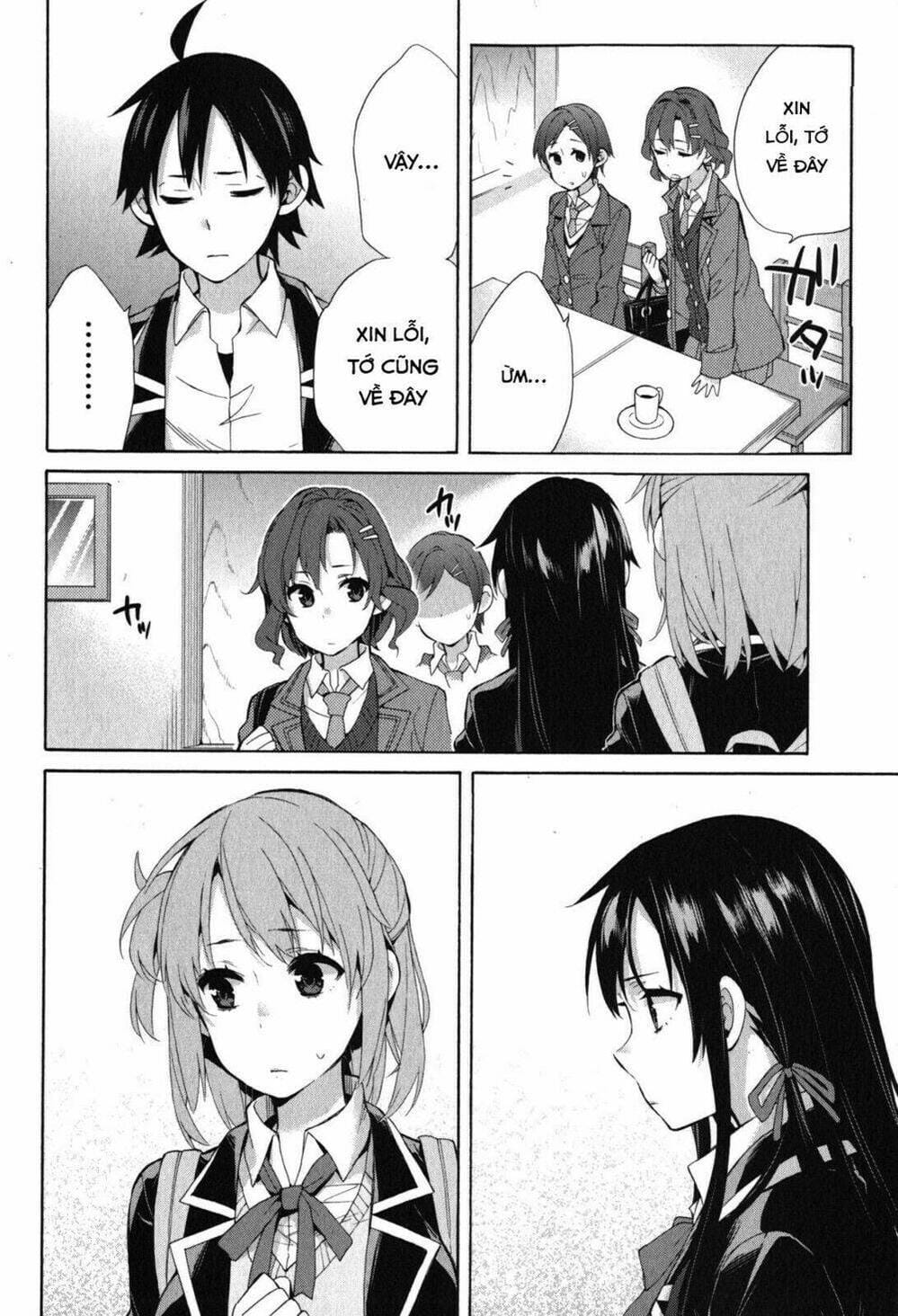 Truyện Tranh Chuyện Tình Thanh Xuân Bi Hài Của Tôi Quả Nhiên Là Sai Lầm - Oregairu trang 6