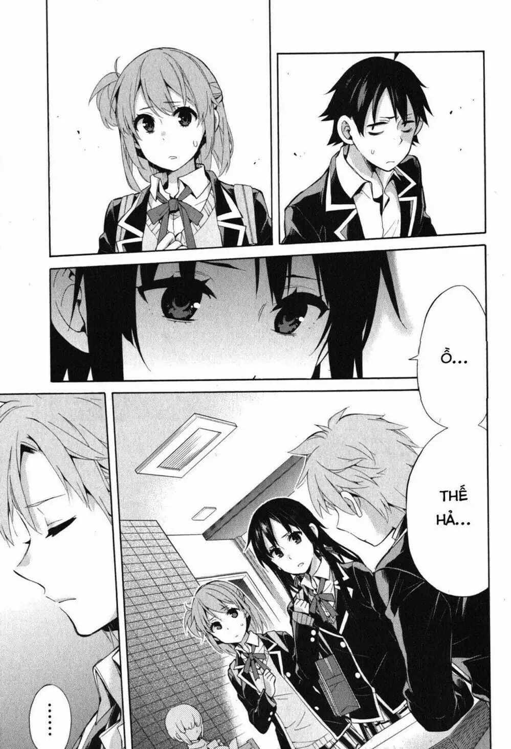 Truyện Tranh Chuyện Tình Thanh Xuân Bi Hài Của Tôi Quả Nhiên Là Sai Lầm - Oregairu trang 6