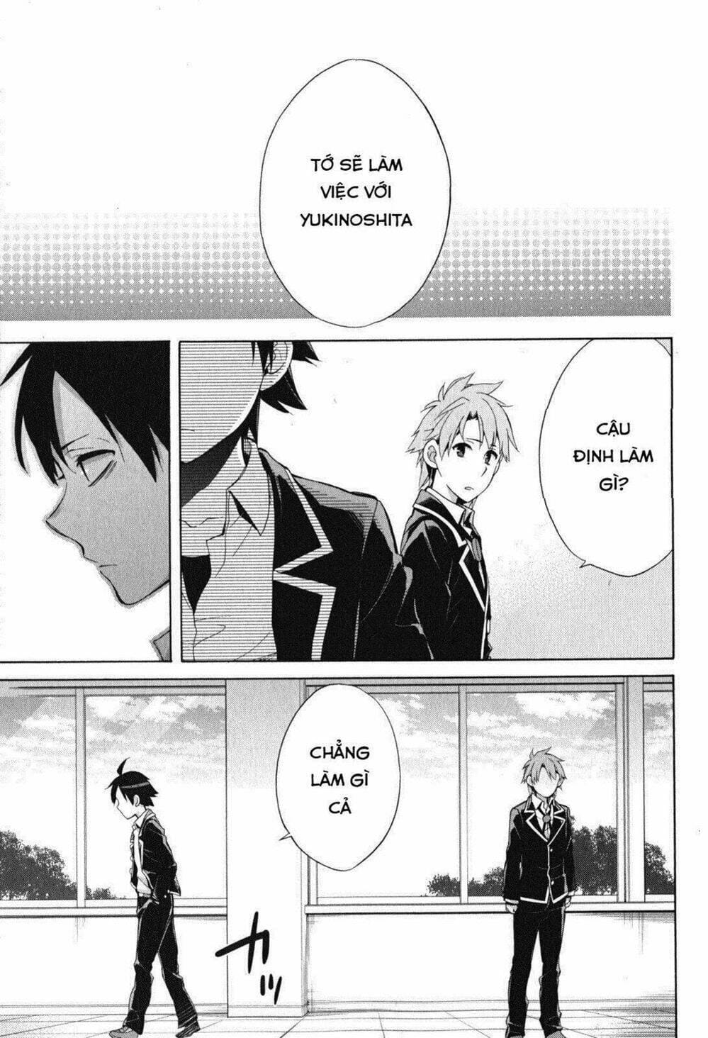 Truyện Tranh Chuyện Tình Thanh Xuân Bi Hài Của Tôi Quả Nhiên Là Sai Lầm - Oregairu trang 6