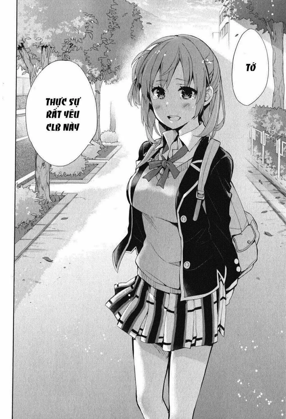 Truyện Tranh Chuyện Tình Thanh Xuân Bi Hài Của Tôi Quả Nhiên Là Sai Lầm - Oregairu trang 6