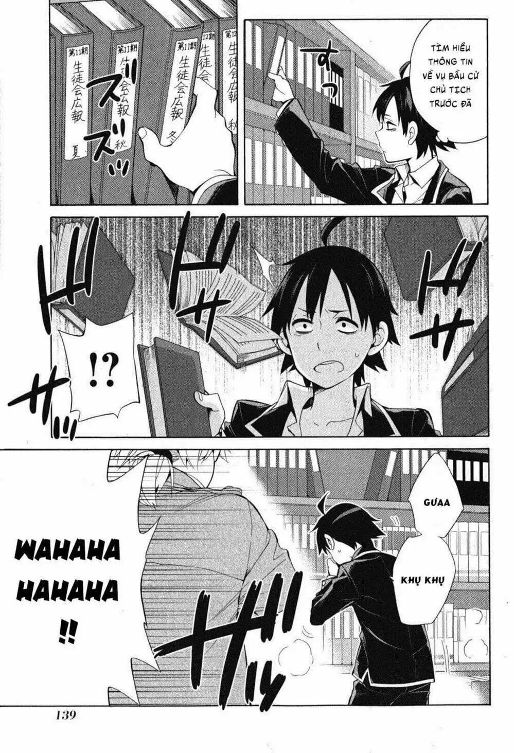 Truyện Tranh Chuyện Tình Thanh Xuân Bi Hài Của Tôi Quả Nhiên Là Sai Lầm - Oregairu trang 6