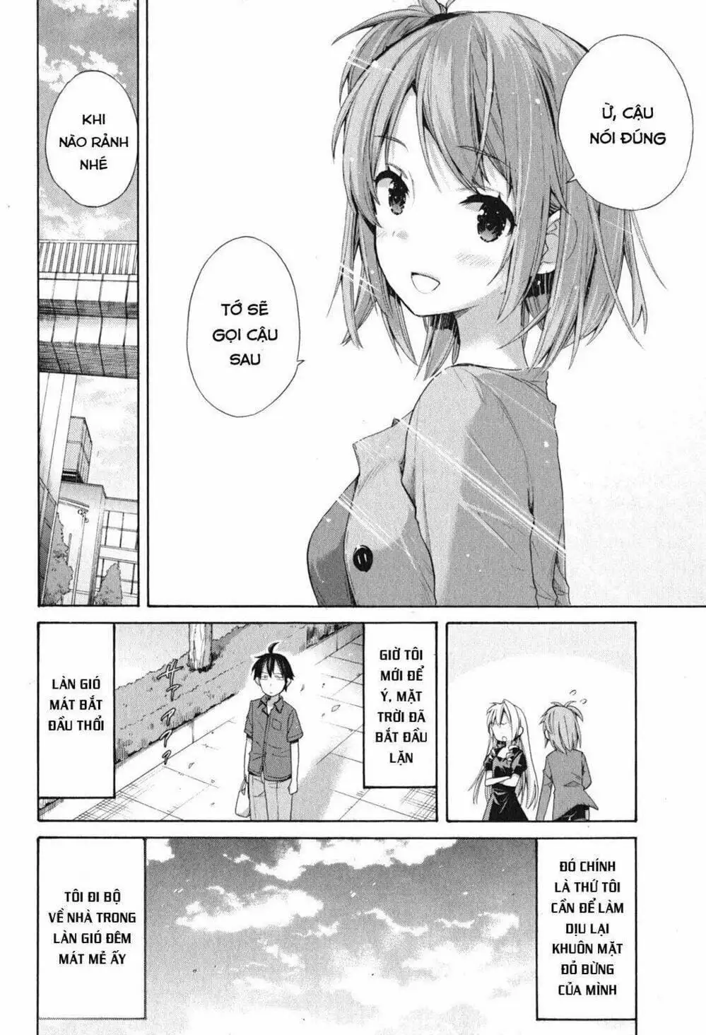 Truyện Tranh Chuyện Tình Thanh Xuân Bi Hài Của Tôi Quả Nhiên Là Sai Lầm - Oregairu trang 6