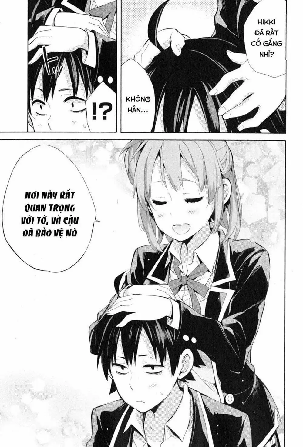 Truyện Tranh Chuyện Tình Thanh Xuân Bi Hài Của Tôi Quả Nhiên Là Sai Lầm - Oregairu trang 6